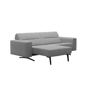 Stressless Stella sofa 1,25 pers.med chaiselong VF L227cm. - Lina Grey stof 